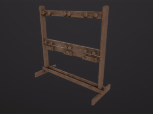 Weapon Rack 3D-Modell