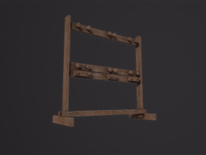 Weapon Rack 3D-Modell