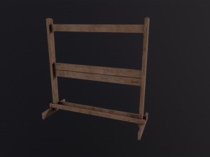 Weapon Rack 3D-Modell