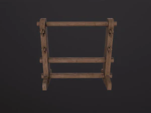 Weapon Rack 3D Model