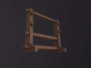 Weapon Rack 3D Model