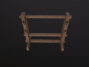 Weapon Rack 3D Model