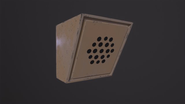 Intercom cube Modèle 3D .c4d .max .obj .3ds .fbx .stl .blend 