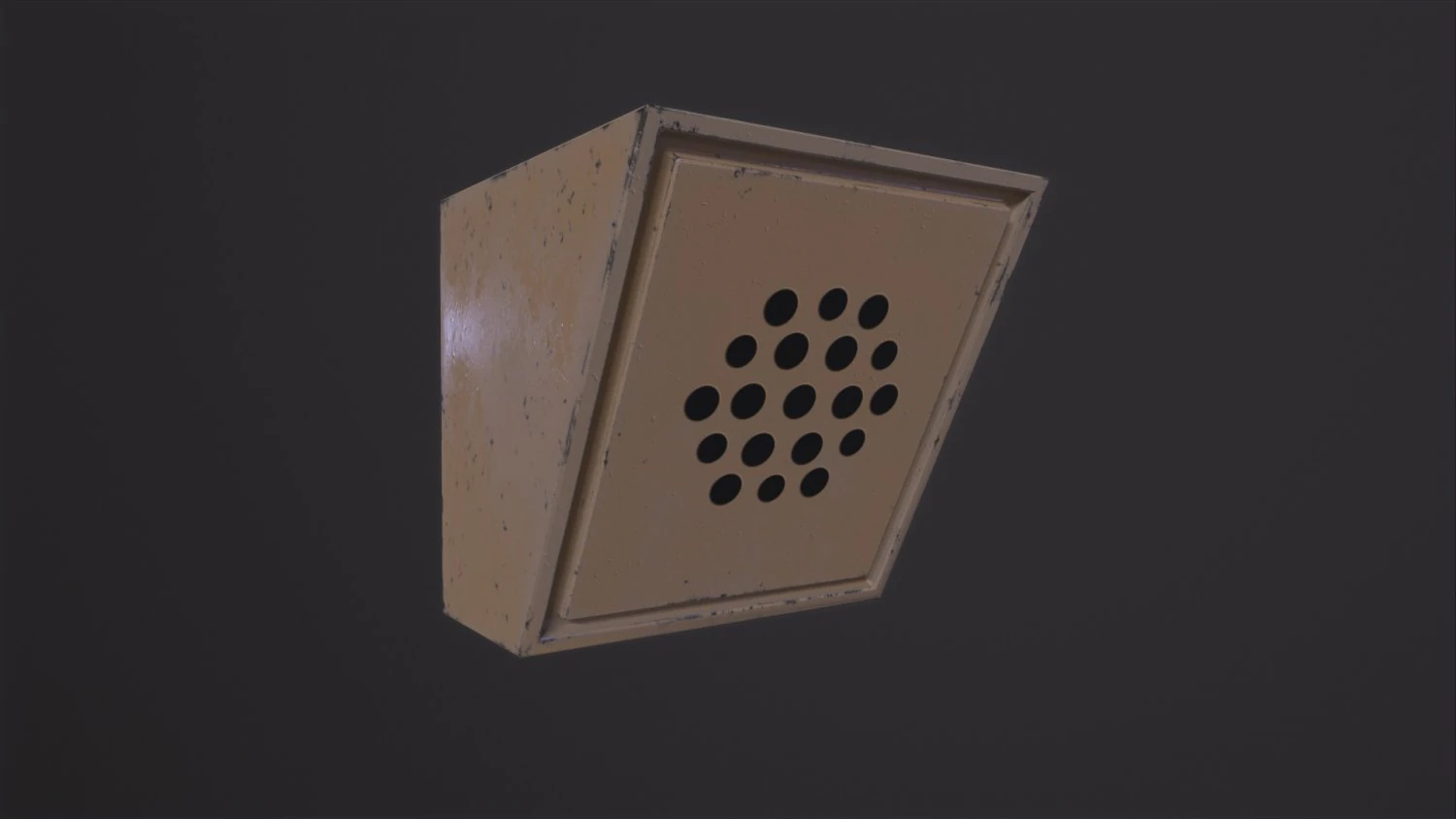 Intercom cube 3D Model .c4d .max .obj .3ds .fbx .stl .blend