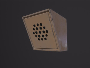 Intercom cube Modèle 3D