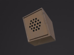 Intercom cube Modèle 3D