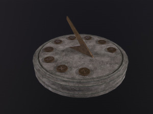 Sundial 3D Model
