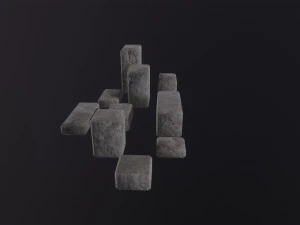 Stone Bricks 3D Model