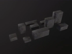 Stone Bricks 3D Model