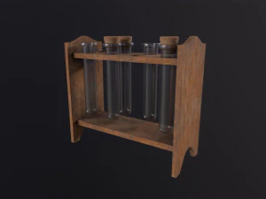 Flask Stand 3D Model