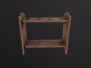 Flask Stand 3D Model