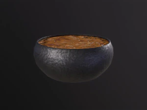 Medieval Tavern Soup 3D Model