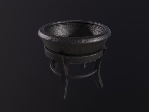 Alchemical Calcinator Model 3D