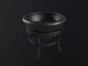 Alchemical Calcinator 3D Model