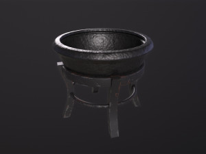 Alchemical Calcinator Model 3D