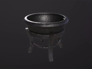 Alchemical Calcinator 3D Model