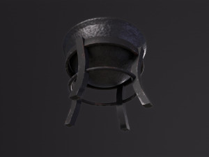 Alchemical Calcinator Model 3D