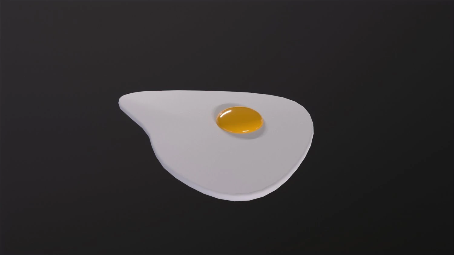 Ovo frito Modelo 3D .c4d .max .obj .3ds .fbx .stl .blend 