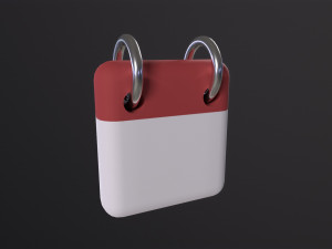 Calendar Icon 3D 모델