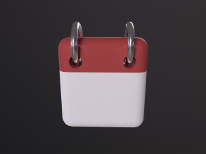 Calendar Icon 3D 모델