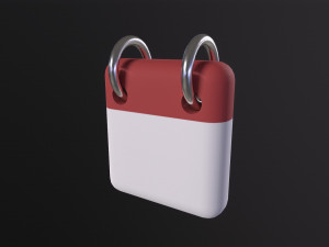 Calendar Icon 3D 모델