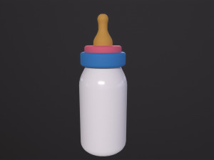 Baby Bottle 3D Model