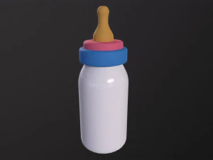 Baby Bottle 3D Model