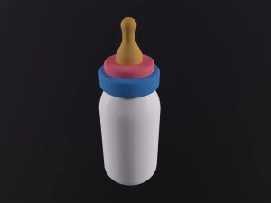 Baby Bottle 3D Model