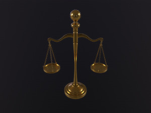 Scales of Justice 3D 모델