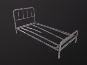 Rusty Bed 3D मॉडल