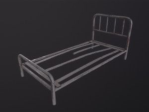 Rusty Bed 3D Model