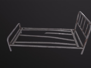 Rusty Bed 3D Model