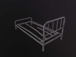 Rusty Bed 3D Model