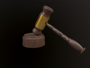 Judge Hammer 3D 模型