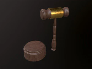 Judge Hammer 3D Model