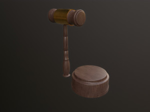 Judge Hammer 3D 模型