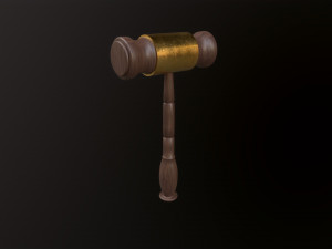 Judge Hammer 3D 模型