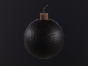 Bomb Ball 3D Model