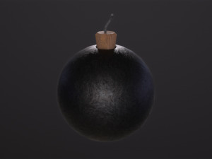 Bomb Ball 3D Model