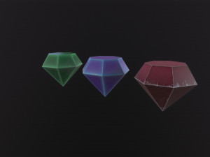 Crystal Model 3D