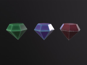 Crystal Model 3D