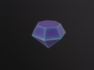 Crystal Model 3D