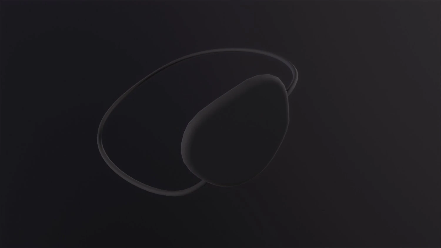 Eye Patch 3D Model .c4d .max .obj .3ds .fbx .stl .blend 