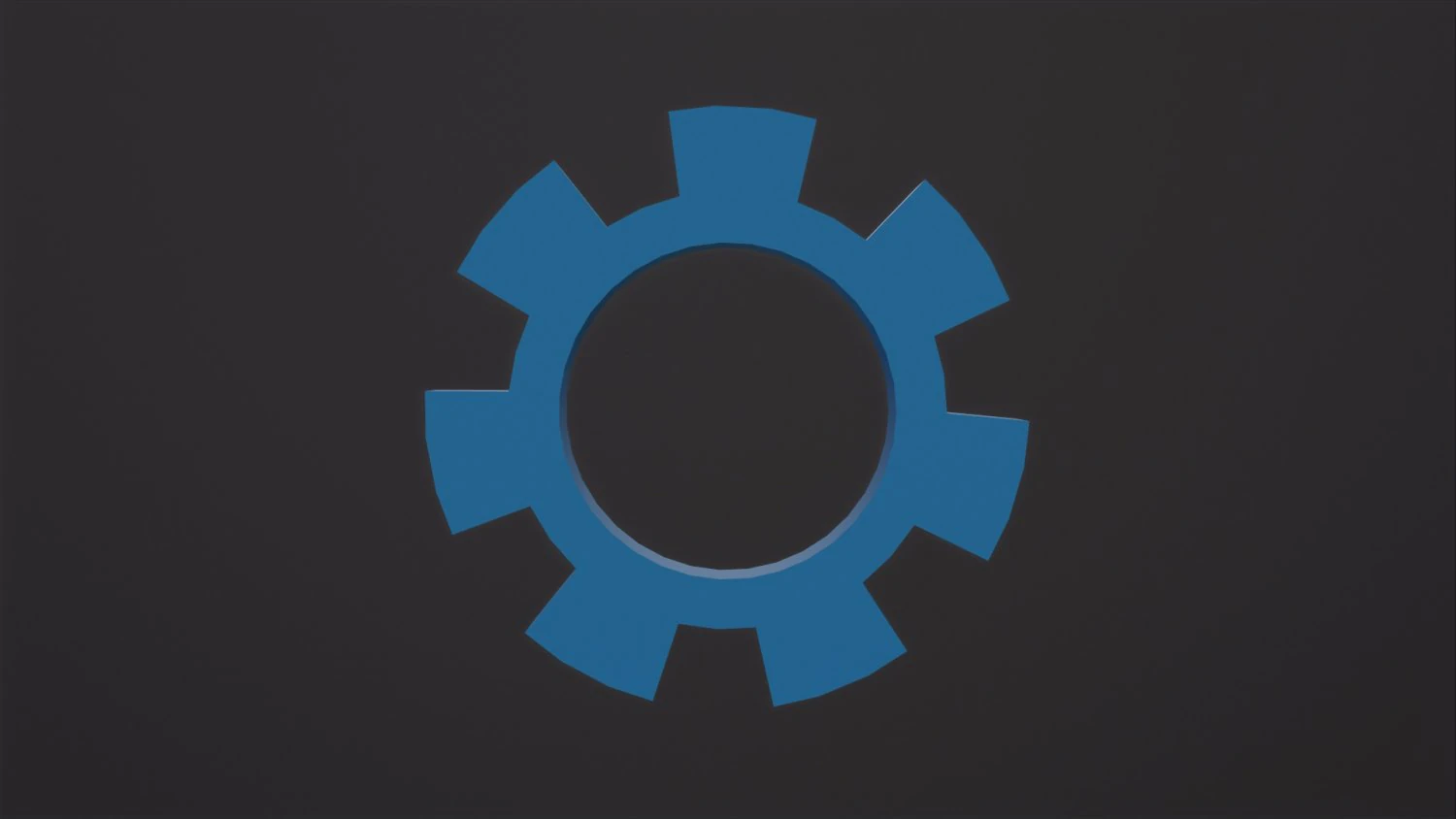 Web Icon Settings 3D Model .c4d .max .obj .3ds .fbx .stl .blend 