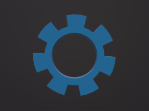 Web Icon Settings 3D Model