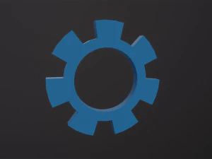 Web Icon Settings 3D Model