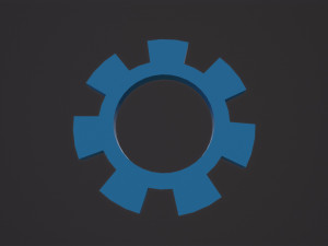 Web Icon Settings 3D मॉडल
