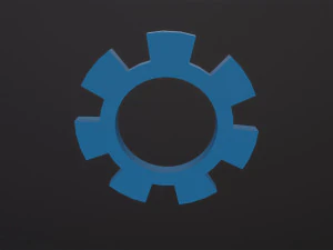 Web Icon Settings 3D Model