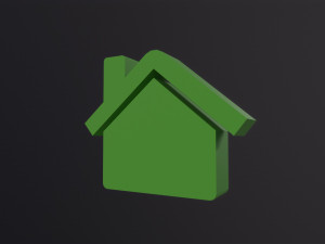 Web Icon Home 3D Модель
