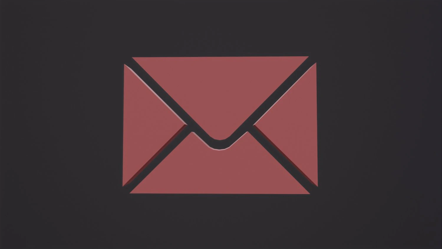 Web Icon Mail 3D Model .c4d .max .obj .3ds .fbx .stl .blend 